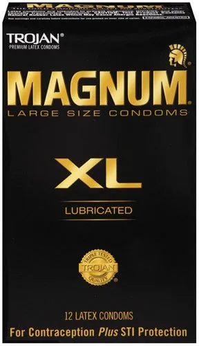 Trojan Condoms Trojan Magnum XL 12 Pack Male Sex Toys