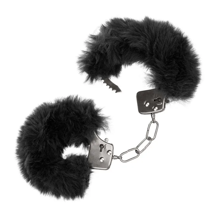 Ultra Fluffy Furry Cuffs Black California Exotic Anal