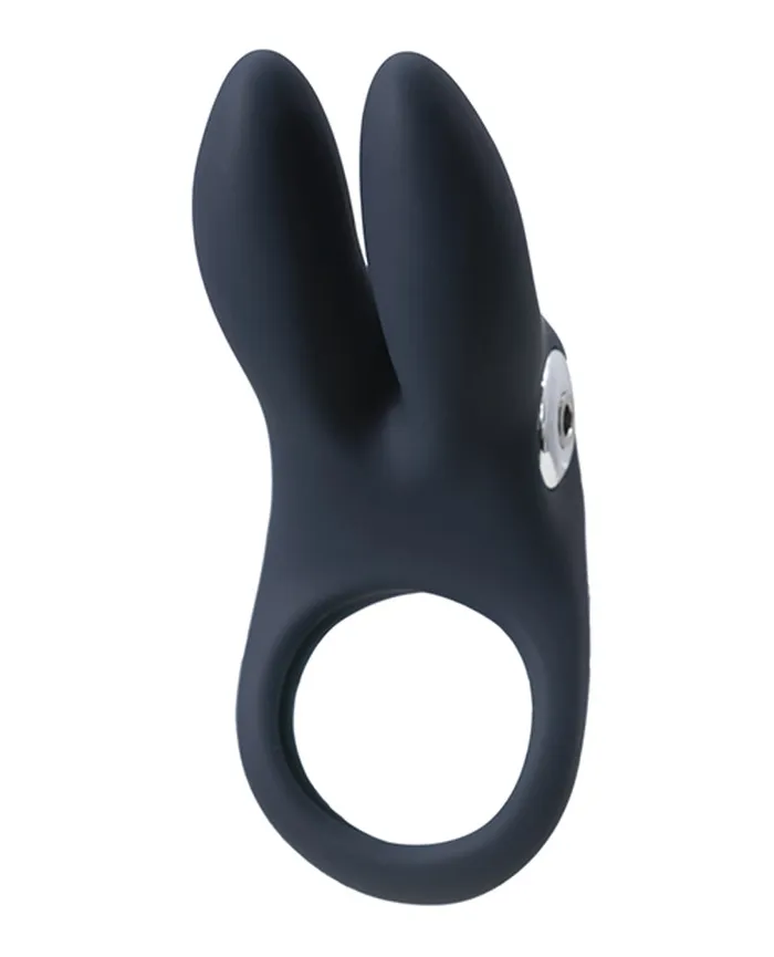 VeDO Vibrators Sexy Bunny Rechargeable Ring Black Pearl