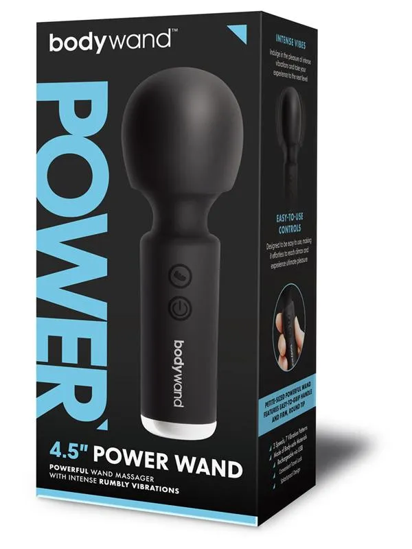Vibrators Bodywand Products Bodywand 45 in Power Wand Black Vibrators Bodywand Products Bodywand 45 in Power Wand Black
