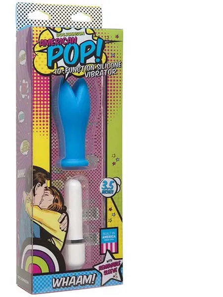 Vibrators Doc Johnson American Pop Whaam Blue