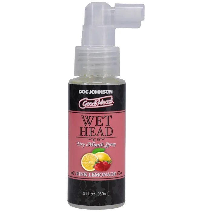 Vibrators Doc Johnson Goodhead Wet Head Dry Mouth Spray Pink Lemonade 2 Fl Oz 59ml Vibrators Doc Johnson Goodhead Wet Head Dry Mouth Spray Pink Lemonade 2 Fl Oz 59ml