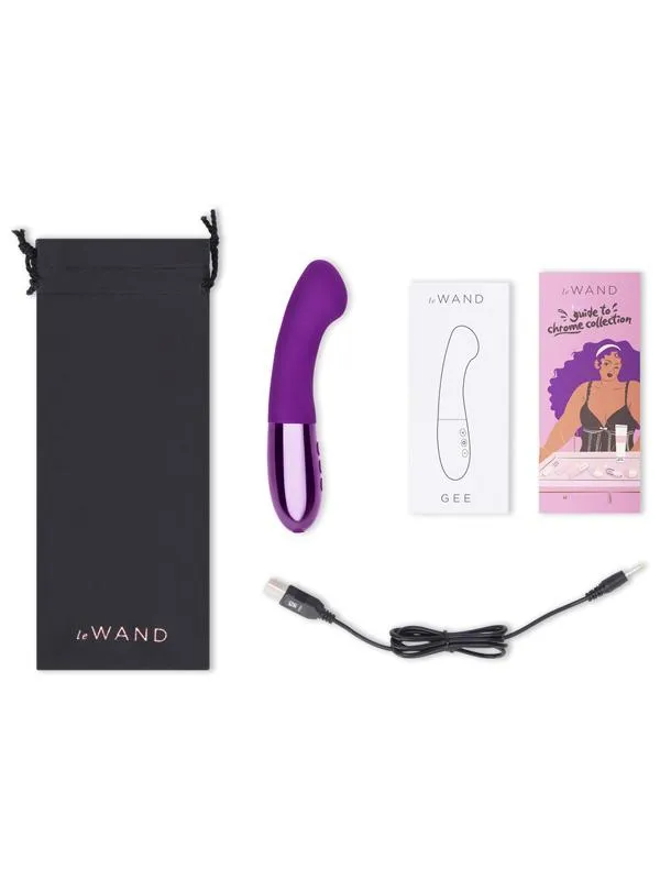 Vibrators Le Wand Chrome Gee Cherry Le Wand