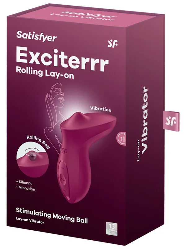 Vibrators Satisfyer Satisfyer Exciterrr Berry Vibrators Satisfyer Satisfyer Exciterrr Berry