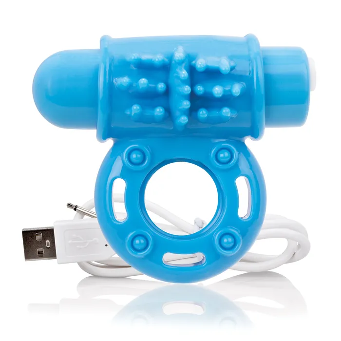 Vibrators Screaming O Charged Owow Rechargeable Vibe Ring Blue