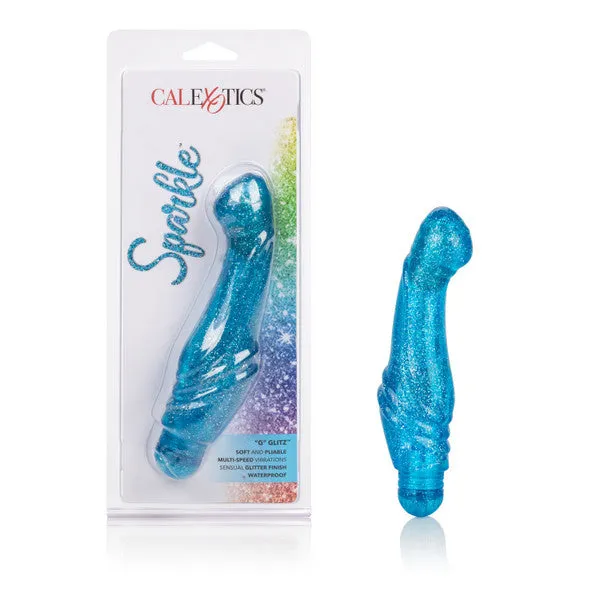 Vibrators Sparkle G Glitz Blue CalExotics