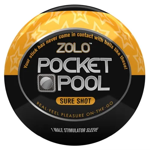 Vibrators Zolo Cup Pocket Pool Sure Shot