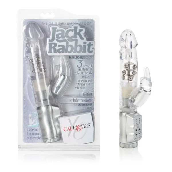 Waterproof Jack Rabbit Clear CalExotics Female Sex Toys