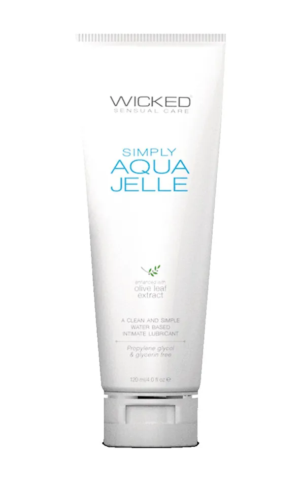 Wicked Sensual Care Simply Aqua Jelle Fragrance Free Lubricant 4 Fl Oz Lubricants Wicked Sensual Care Simply Aqua Jelle Fragrance Free Lubricant 4 Fl Oz Lubricants