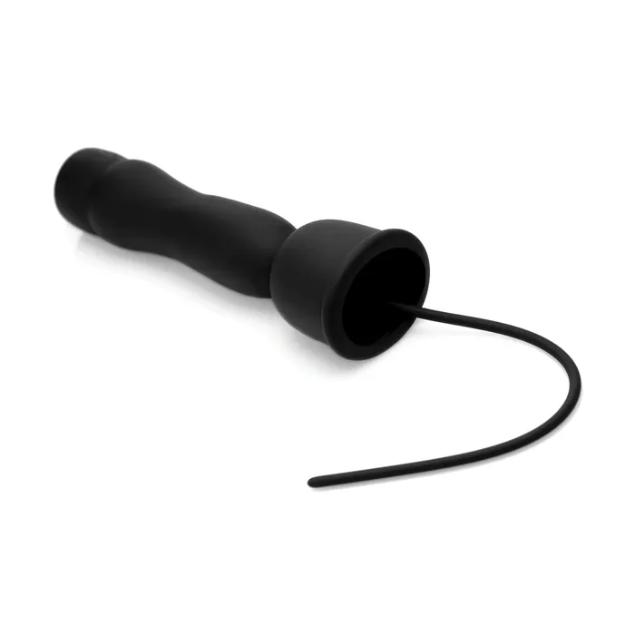 XR Brands Trinity Vibes Male Sex Toys 16x Penis Head Teaser With Urethral Sound Black XR Brands Trinity Vibes Male Sex Toys 16x Penis Head Teaser With Urethral Sound Black
